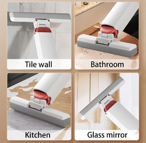 Mini Handheld Cleaning Mop – Bathroom, Kitchen & Table Cleaning Tool