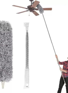 Extendable Microfiber Duster – Flexible Dust Cleaning Tool