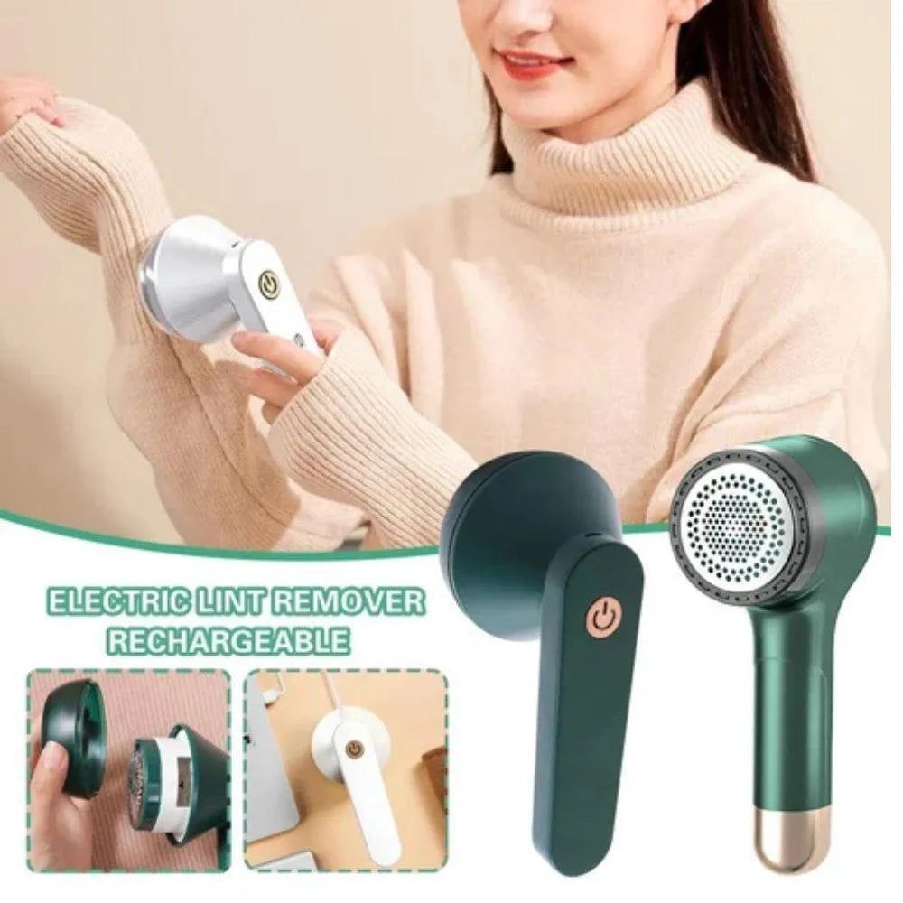 Rechargeable Electric Lint Remover & Fabric Shaver for Clothes