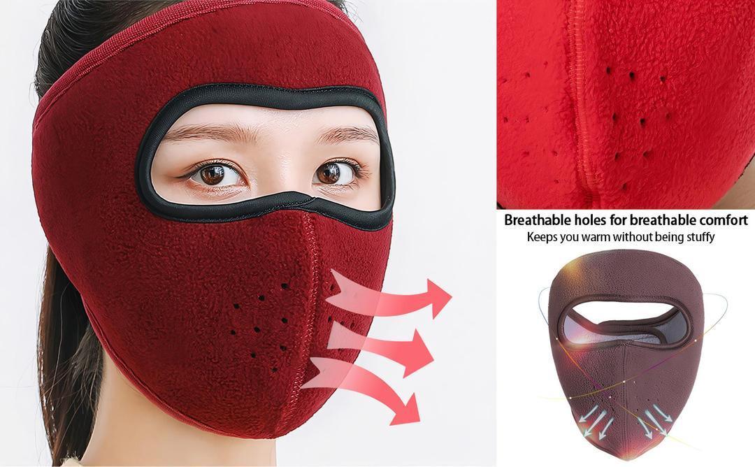 Winter Thermal Face Mask Balaclava – Windproof, Breathable & Warm for Outdoor Use