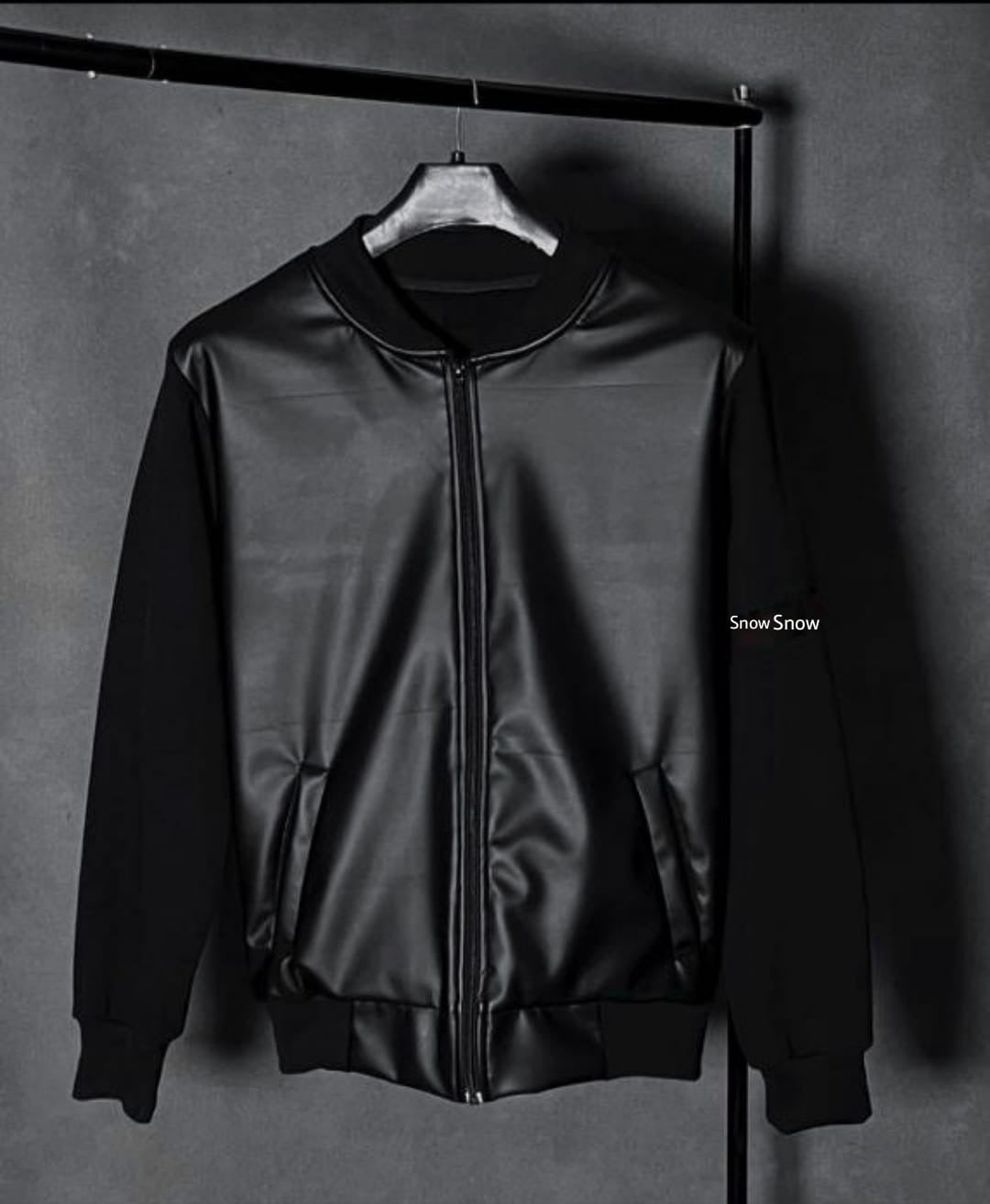 Black Trendy Jacket for Men