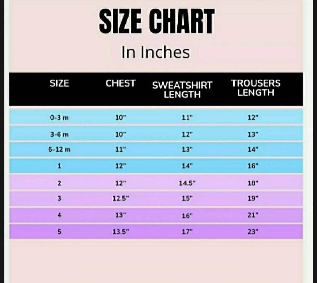 Sweatshirt Hoodies And Pajama Trousers For Kids Baby Boys And Baby Girls