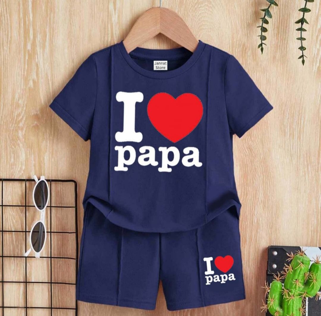 T-shirt And Short Pant For Kids Baby Boys And Baby Girls