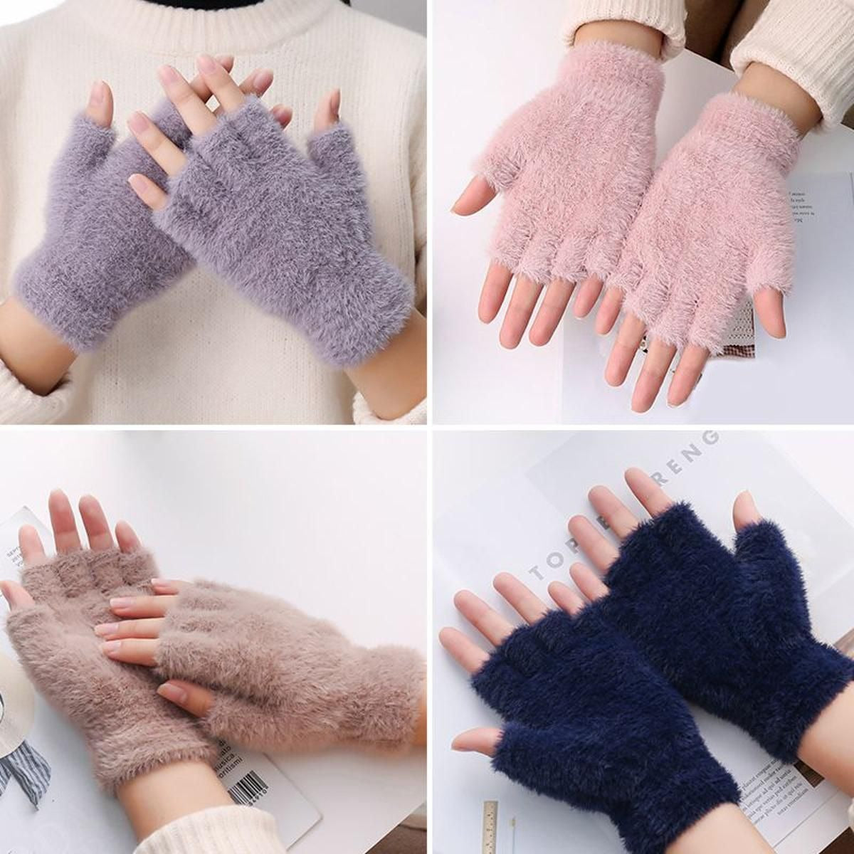 Gloves for Girls – Soft Warm Winter Gloves, Stylish Fashion Accessories for Kids & Teen Girls, Comfortable Outdoor Handwear