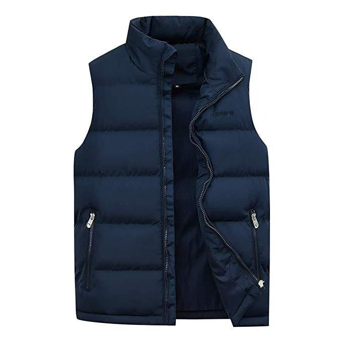 Sleeveless low weight Jackets front 2 pockets for Men